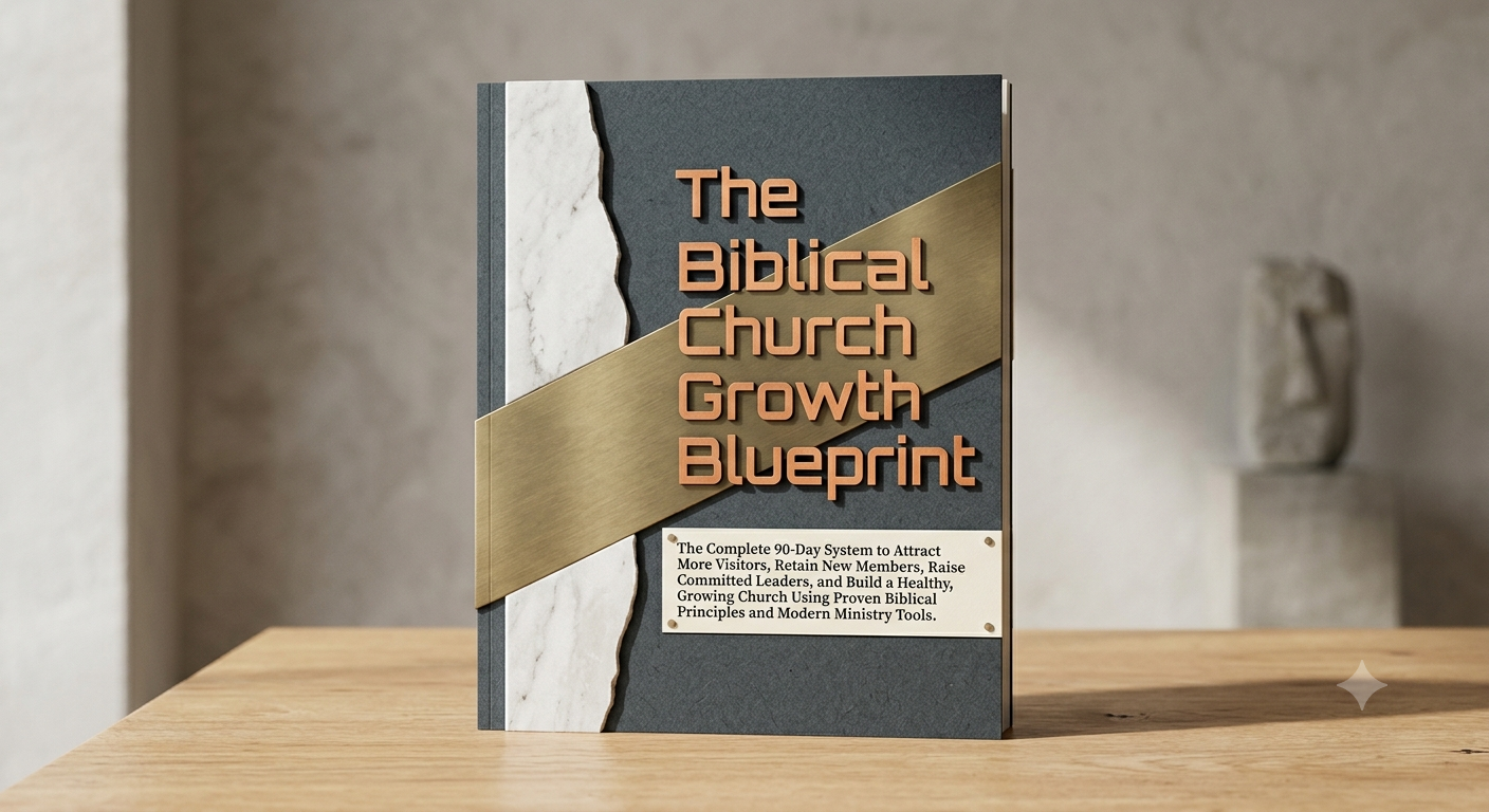 The Biblical Church Growth Blueprint™ — 3D ebook mockup